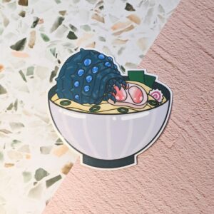 Bug King Ramen Vinyl Sticker