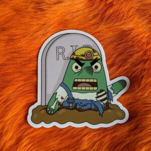 Resetti Halloween Vinyl Sticker