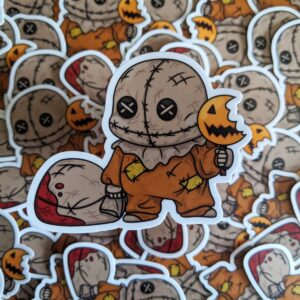 Trick-or-Treater Vinyl Sticker