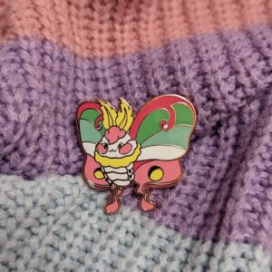 Abroromantic Luna Moth Enamel Pin