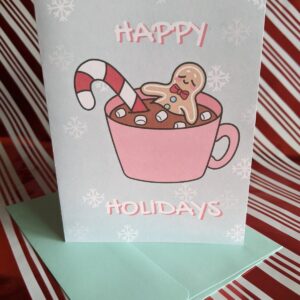 Hot Chocolate Holiday Greeting Card