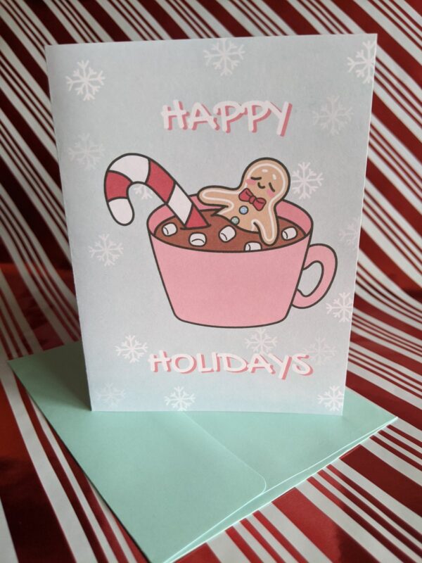 Hot Chocolate Holiday Greeting Card