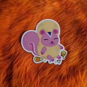 Peanut Halloween Vinyl Sticker