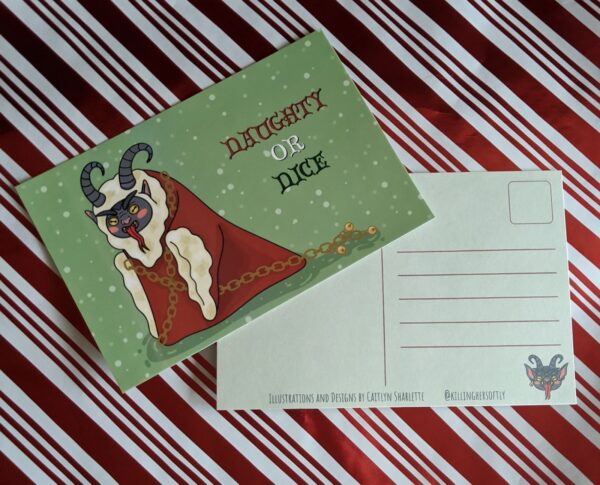 Krampus Postcard