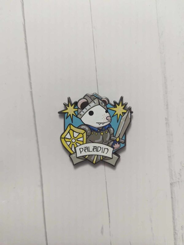 1.5" Paladin RPG Possum Enamel Pin