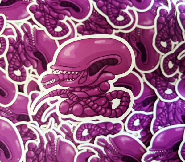 Alien Vinyl Sticker