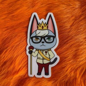 Charming Prince Halloween Vinyl Sticker