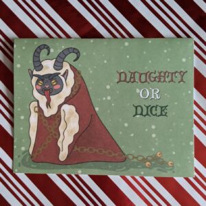 Krampus Greeting Card