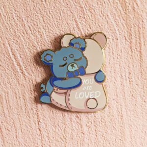 You Are Loved Bears Enamel Pin