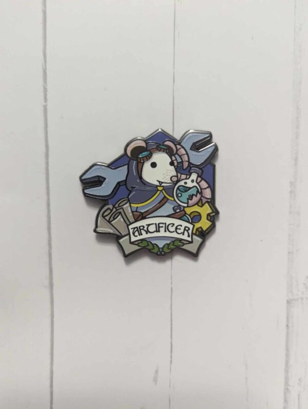 1.5" Artificer RPG Possum Enamel Pin