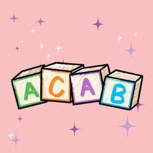ACAB sticker