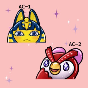 Animal Characters Peekers