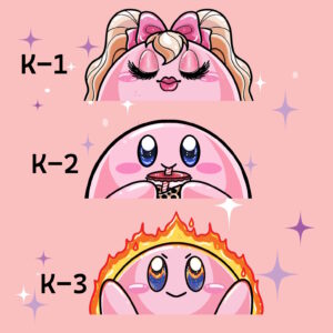 Pink Puffball Peekers