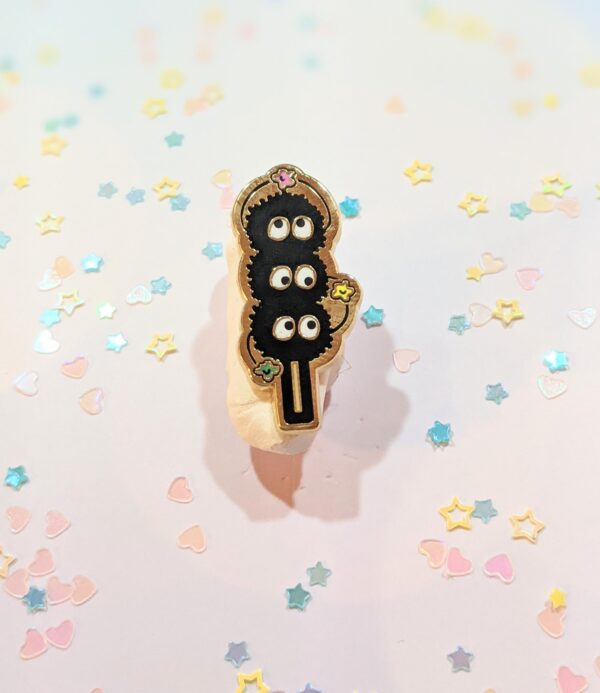 Sooty Dango Enamel Pin