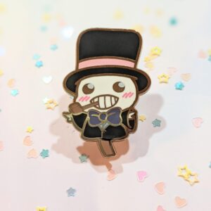 Turnip Scarecrow Enamel Pin