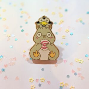 Mouse & Bird Enamel Pin