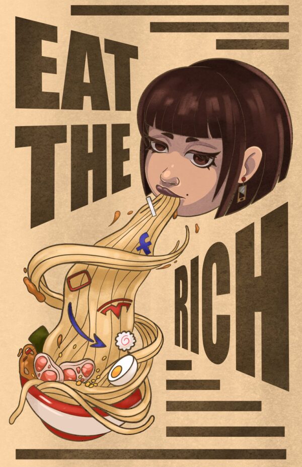 Eat the Rich 11 x 17" print