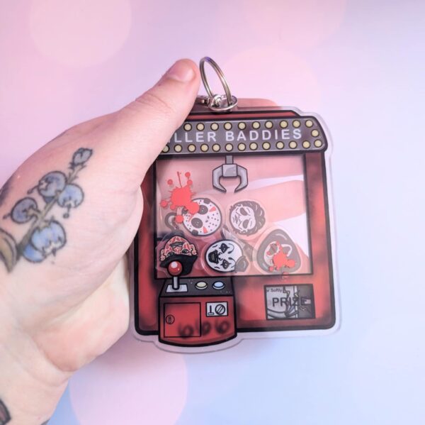 Horror Icons Shaker Keychain