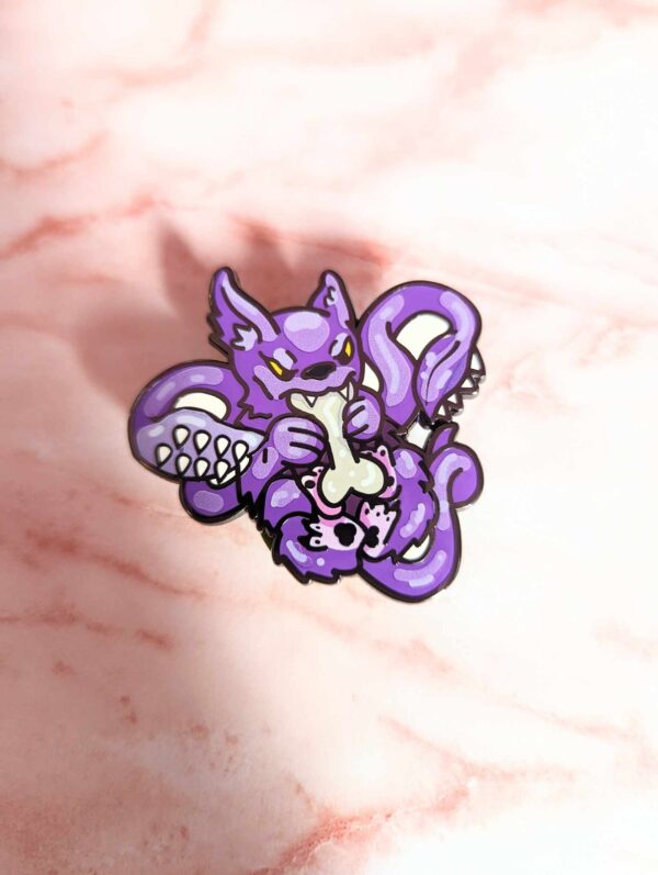 2" Spicy Kitty RPG Enemy Enamel Pin
