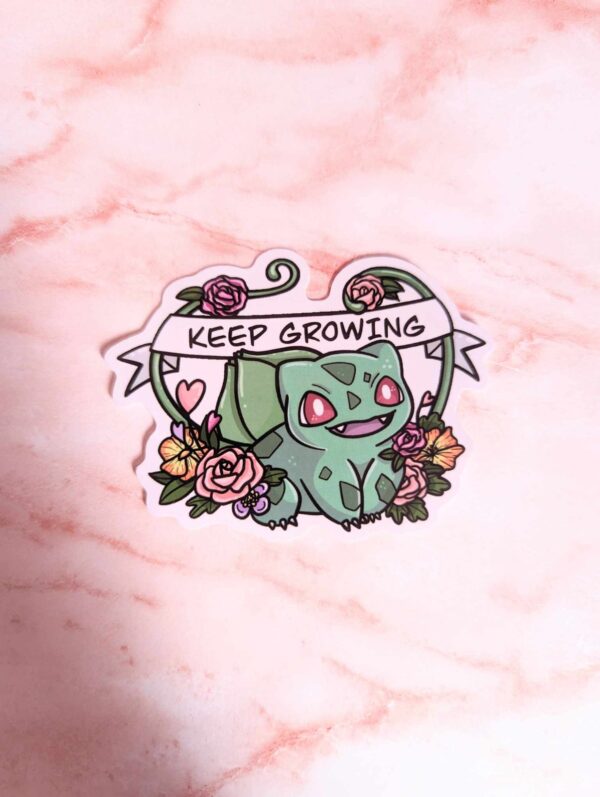 "Keep Growing" Vinyl Sticker