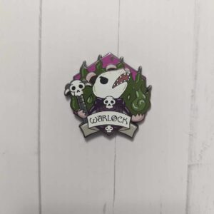 1.5" Warlock RPG Possum Enamel Pin