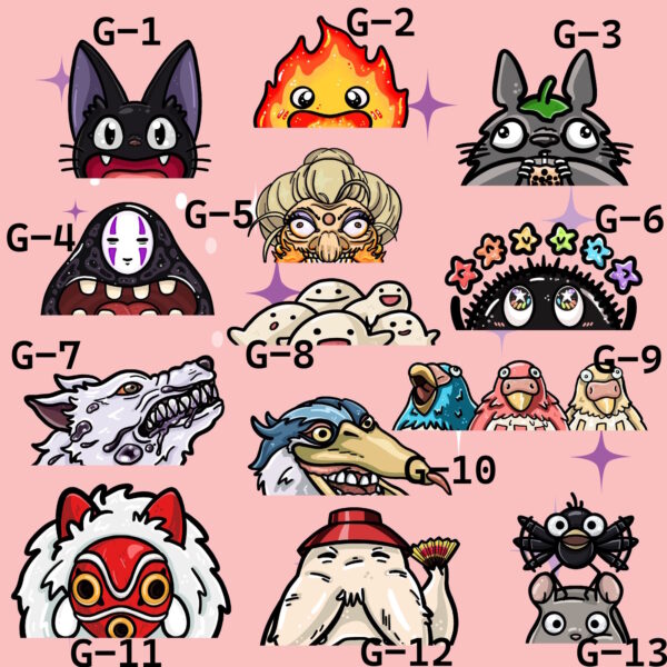 Animated Fantasy Peekers