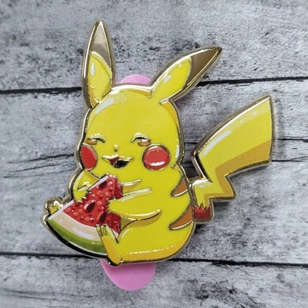 1.5" Shocking Watermelon Enamel Pin